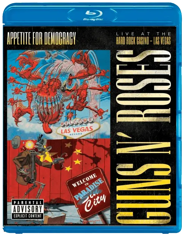 Guns N' Roses Appetite for Democracy 3D Live at Hard Rock Las Vegas 3D 2014