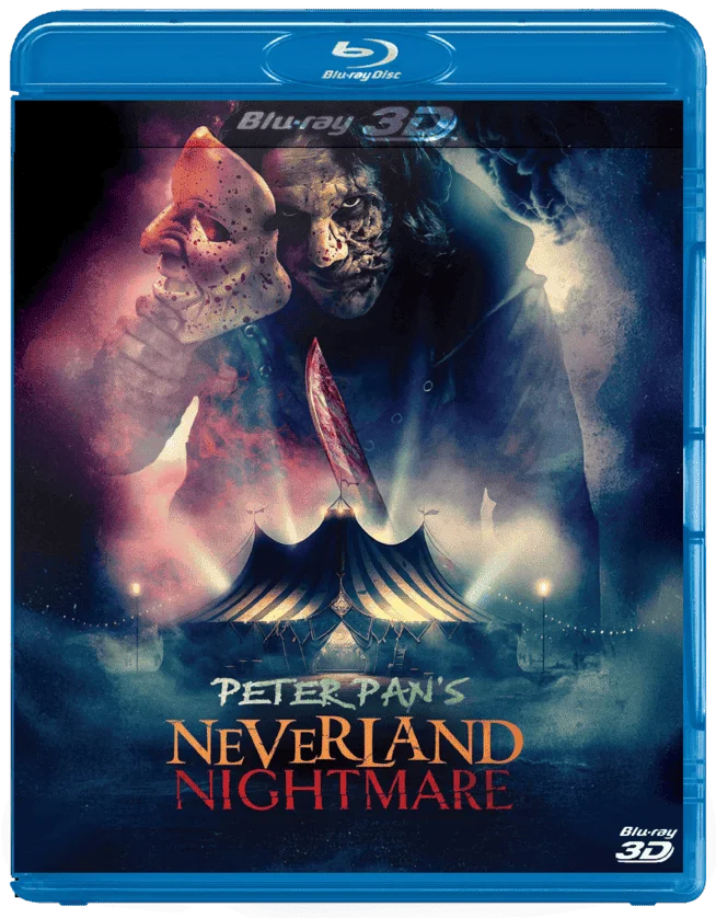 Peter Pan's Neverland Nightmare 3D Blu Ray 2025